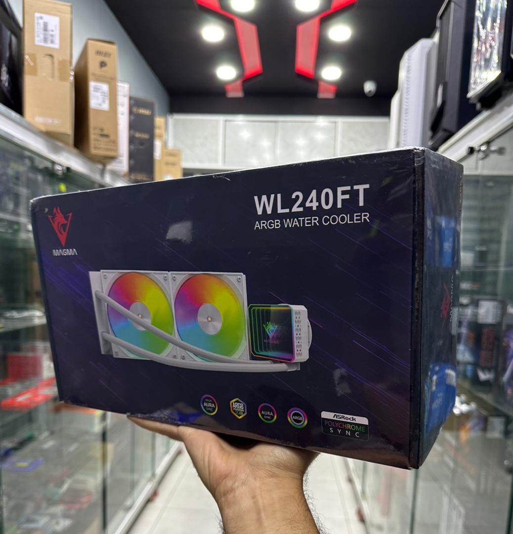 WATERCOOLING MAGMA WL240FT ARGB WHITE